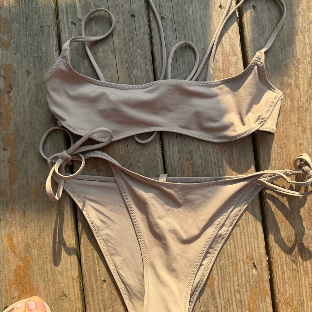 SKIMS Tan Bikini Set NWOT